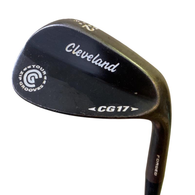 【中古】 クリーブランド CG17 FORGED 52°/08° ウェッジ WG Dynamic Gold (フレックスS) メンズ 男性用 右利き 右用 Cランク ゴルフクラブ