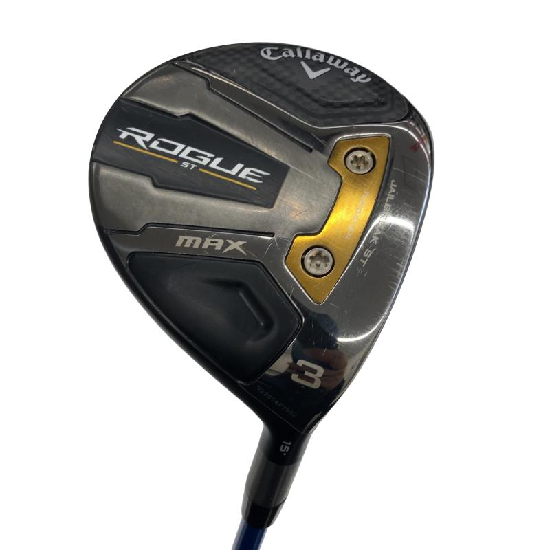 【中古】 キャロウェイ ROGUE ST MAX 3W フェアウェイウッド FW SPEEDER NX 50 (フレックスS) メンズ 男性用 右利き 右用 Cランク ゴルフクラブ|ゴルフパートナー 中古クラブ店