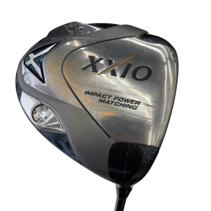 【中古】 ダンロップ XXIO(2010)  9.5° １番ウッド DR リシャフト (フレックス余分の物) メンズ 成人男性用 右利き 右用 C序列付ける ゴルフ野球クラブ