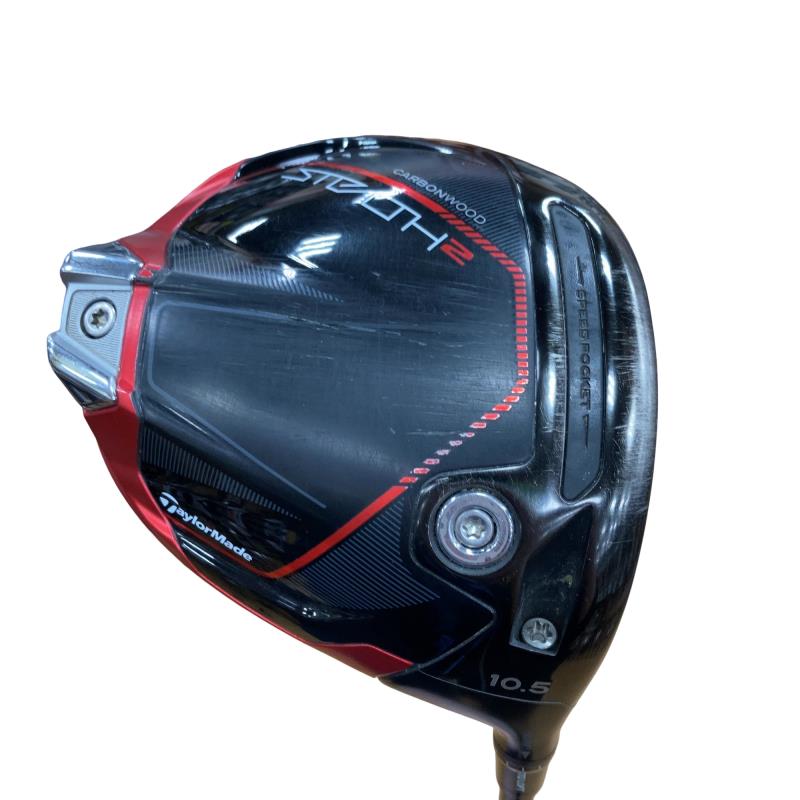 【中古】 テーラーメイド STEALTH2 10.5° ドライバー DR TENSEI RED TM50(STEALTH DR) (フレックスS) メンズ 男性用 右利き 右用 Cランク ゴルフクラブ