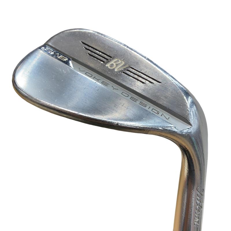 【中古】 タイトリスト VOKEY SPIN MILLED SM8 周遊旅行Cr 56°/14°F ウェッジ WG Dynamic Gold (フレックスS) メンズ 成人男性用 右利き 右用 D位置づける ゴルフ野球クラブ