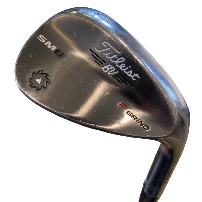 【中古】 タイトリスト VOKEY SPIN MILLED SM6 スティールグレー 56°/14°F ウェッジ WG Dynamic Gold (フレックスS) メンズ 男性用 右利き 右用 Cランク ゴルフクラブ