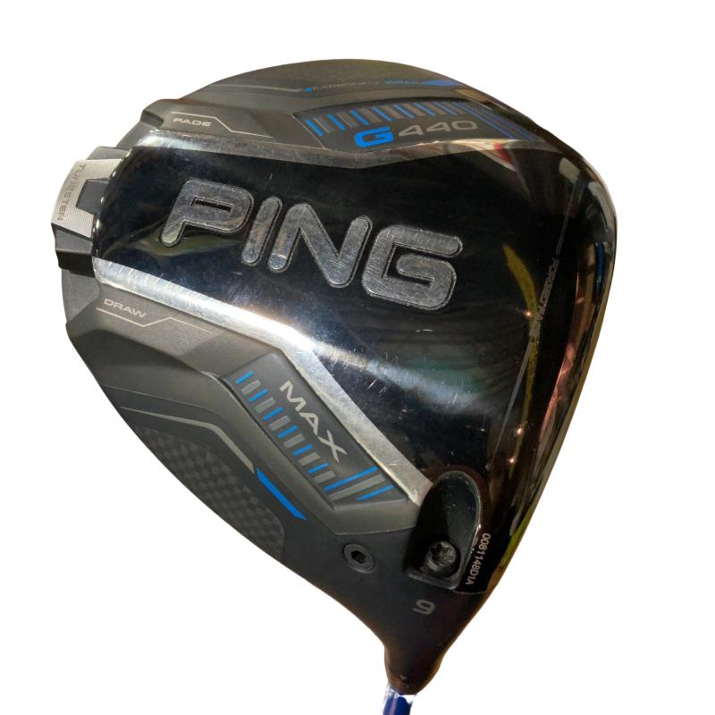 【中古】 ピン G440 MAX  9° １番ウッド DR ALTA J CB BLUE(DR) (フレックスS) メンズ 成人男性用 右利き 右用 B序列付ける ゴルフ野球クラブ