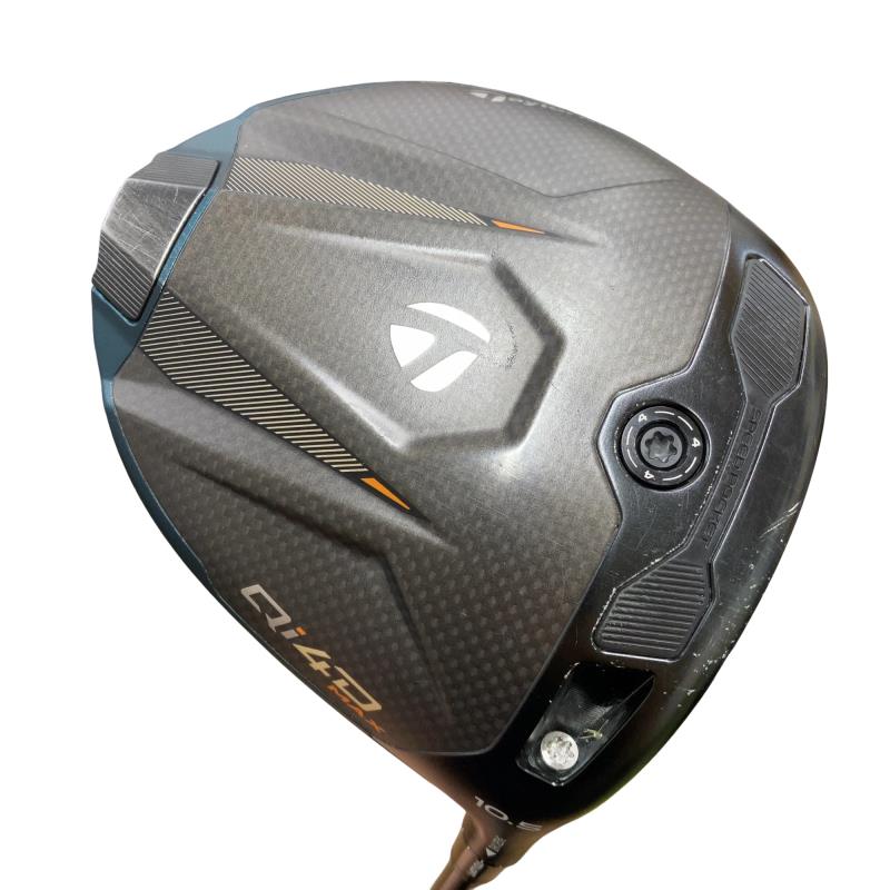 【中古】 仕立て屋御手伝いさん Qi4D MAX 10.5° １番ウッド DR REAX MR50(Qi4D DR) (フレックスSR) メンズ 成人男性用 右利き 右用 C序列付ける ゴルフ野球クラブ