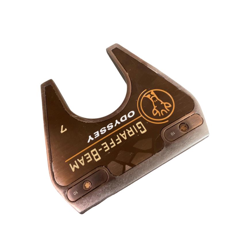 【中古】 オデッセイ GIRAFFE-BEAM #7 34インチ パター PT STROKE LAB 90 スチール (フレックスその他) メンズ 男性用 右利き 右用 Cランク ゴルフクラブ