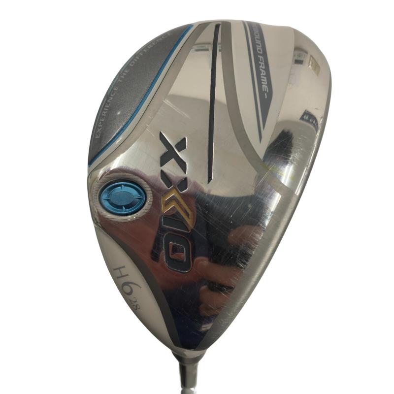 【中古】 ダンロップ XXIO(2022) ホワイト H6 レディース ユーティリティ UT XXIO MP1200L(HB) ホワイト (フレックスL) レディース 女性用 右利き 右用 Cランク ゴルフクラブ