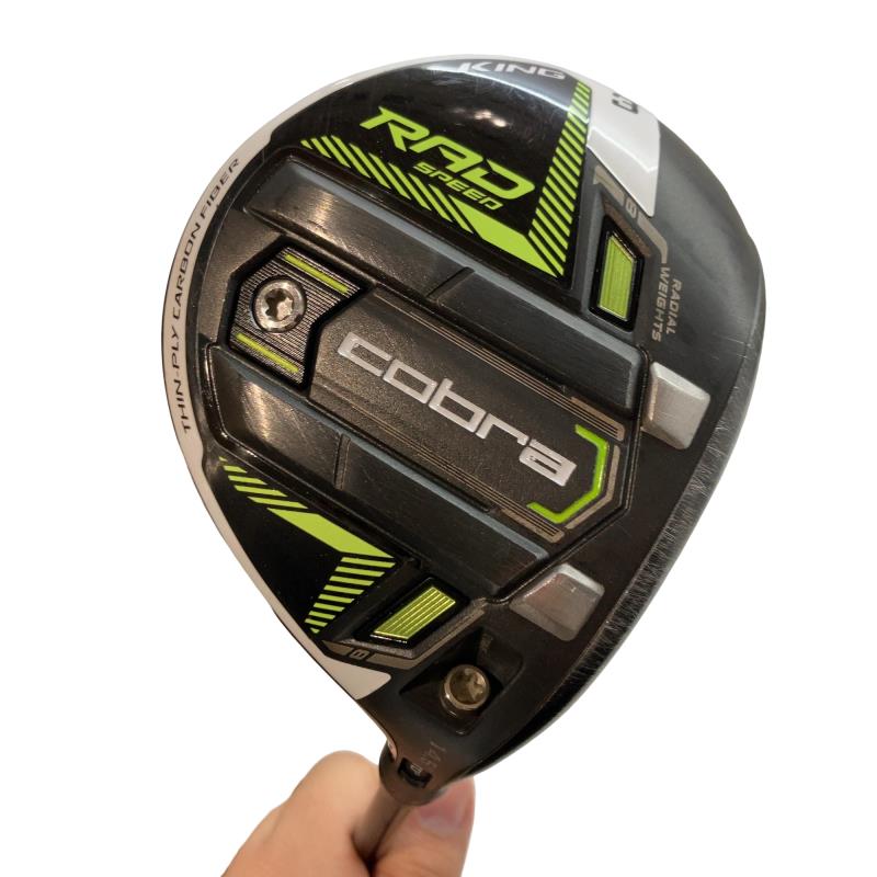 【中古】 コブラ KING RADSPEED 3W(黄色) フェアウェイウッド FW Speeder EVOLUTION for RADSPEED(FW) (フレックスS) メンズ 成人男性用 右利き 右用 C価値づける ゴルフ野球クラブ