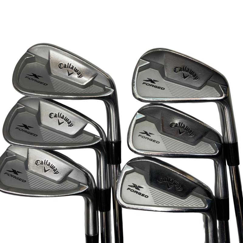 【中古】 キャロウェイ X FORGED STAR(2021) 6S アイアンセット IR NS PRO MODUS3 TOUR105 (フレックスS) メンズ 男性用 右利き 右用 Cランク ゴルフクラブ