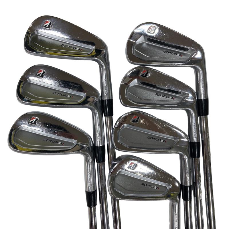 【中古】 ブリヂストン TOUR B 201CB 7S アイアン仕掛ける IR NS PRO MODUS3 TOUR120 (フレックスS) メンズ 成人男性用 右利き 右用 C価値づける ゴルフ野球クラブ