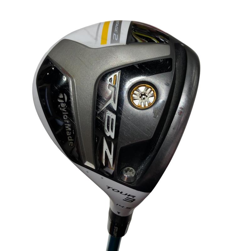 【中古】 テーラーメイド RBZ STAGE 2 TOUR 3W フェアウェイウッド FW 純正特注シャフト (フレックスS) メンズ 男性用 右利き 右用 Cランク ゴルフクラブ