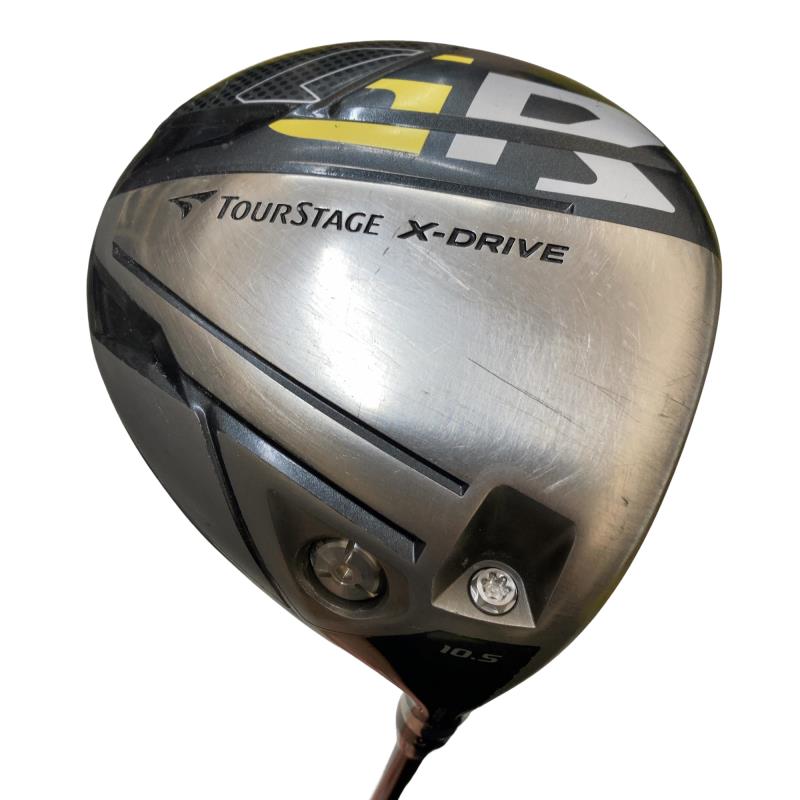 【中古】 ブリヂストン TOURSTAGE X-DRIVE GR(2014) 10.5° １番ウッド DR Tour AD B14-03w (フレックスSR) メンズ 成人男性用 右利き 右用 C位置づける ゴルフ野球クラブ