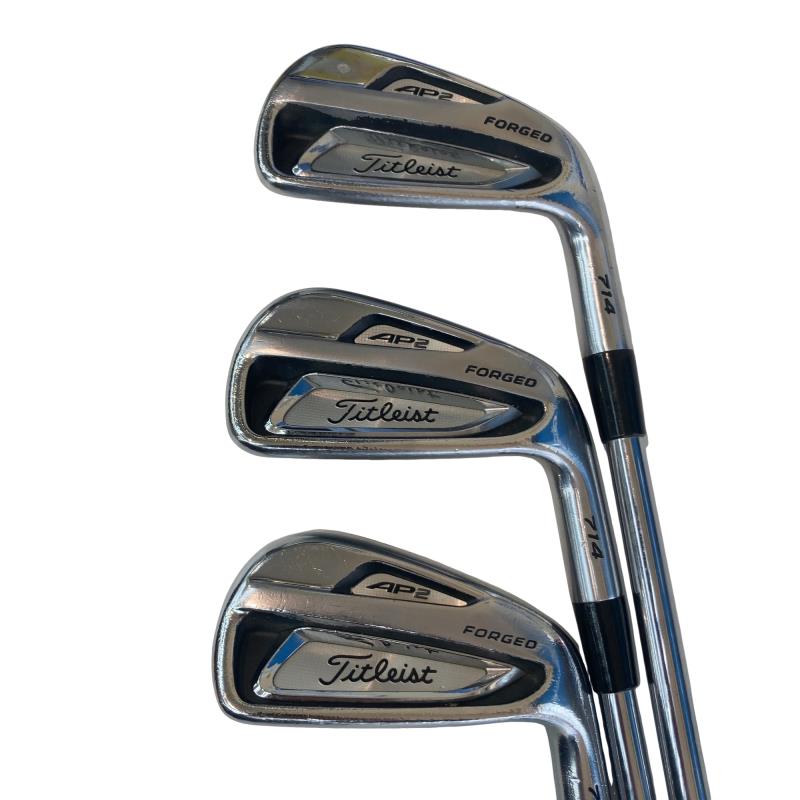 【中古】 タイトリスト Titleist AP2 714 6S アイアン仕掛ける IR NS PRO 950GH (フレックスS) メンズ 成人男性用 右利き 右用 D価値づける ゴルフ野球クラブ
