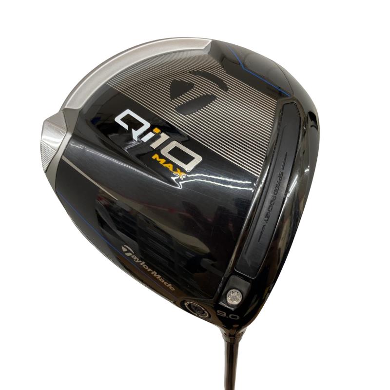 【中古】 テーラーメイド Qi10 MAX 9° ドライバー DR Diamana BLUE TM50(Qi10 DR) (フレックスSR) メンズ 男性用 右利き 右用 Cランク ゴルフクラブ
