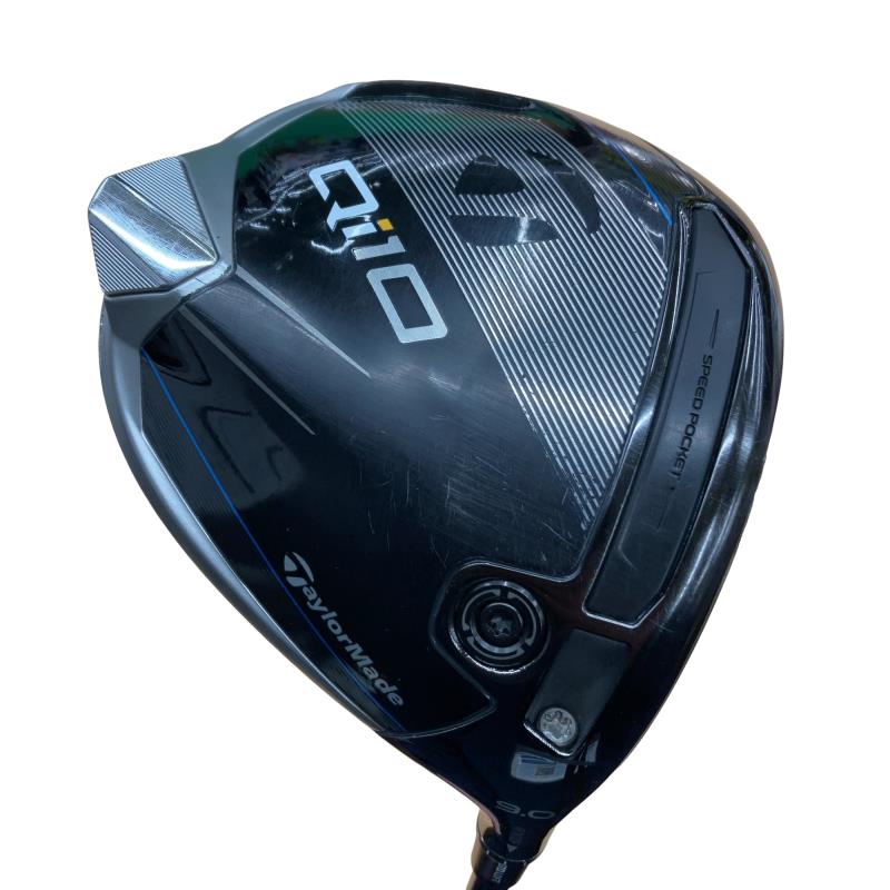 【中古】 テーラーメイド Qi10 9° ドライバー DR Diamana BLUE TM50(Qi10 DR) (フレックスS) メンズ 男性用 右利き 右用 Cランク ゴルフクラブ