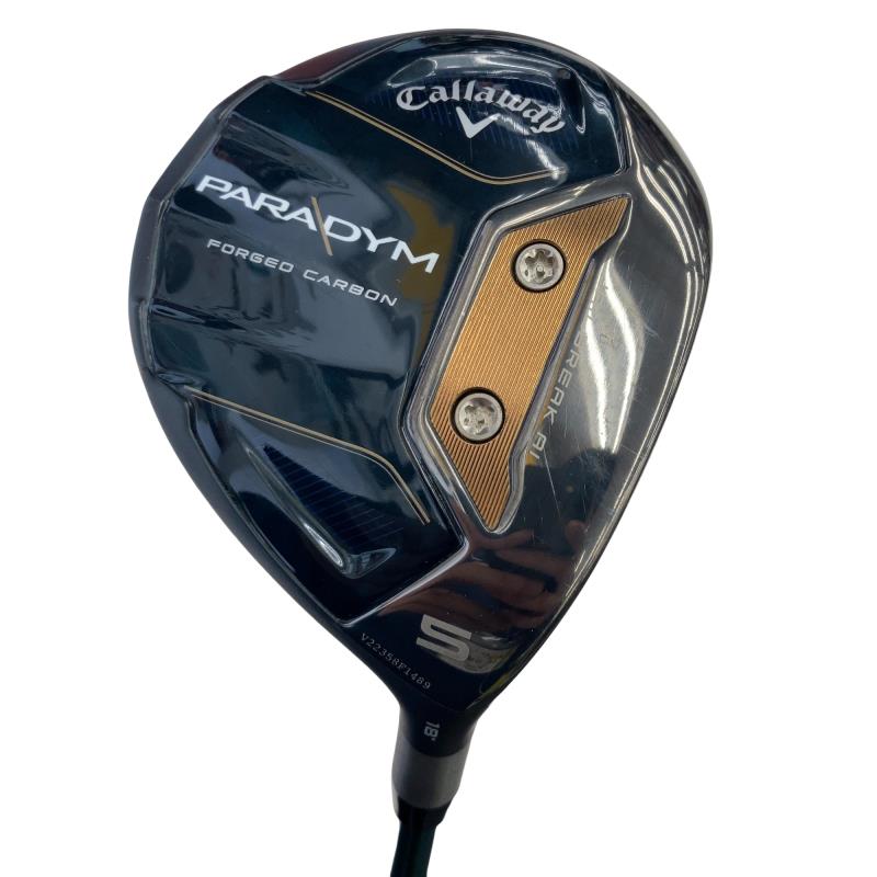 【中古】 キャロウェイ PARADYM 5W フェアウェイウッド FW SPEEDER NX GREEN 50 (フレックスS) メンズ 男性用 右利き 右用 Cランク ゴルフクラブ