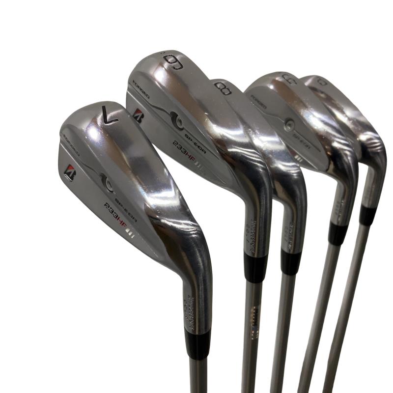 【中古】 ブリヂストン BRIDGESTONE 233HF 5S アイアン仕掛ける IR SPEEDER NX BS40i (フレックス余分の物) メンズ 成人男性用 右利き 右用 C価値づける ゴルフ野球クラブ