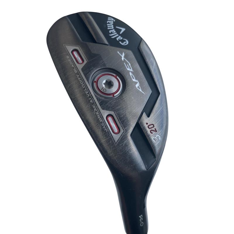 【中古】 キャロウェイ APEX PRO(2021) U3 レフティ USA ありがた味 UT リシャフト (フレックス余分の物) メンズ 成人男性用 左ぎっちょ レフティ 左用 C序列付ける ゴルフ野球クラブ