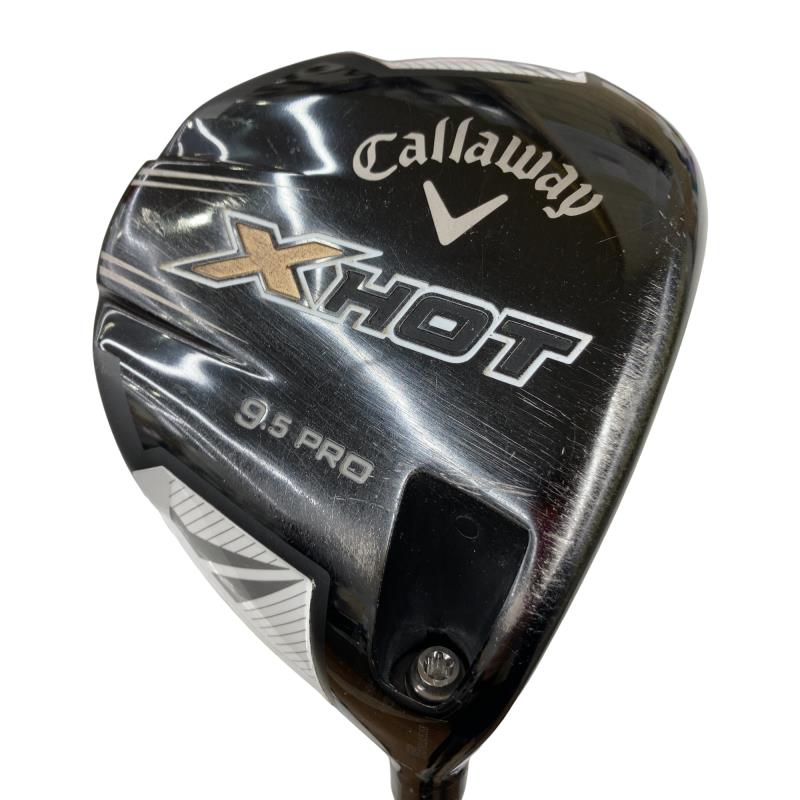 【中古】 キャロウェイ X HOT PRO 9.5° ドライバー DR X HOT PRO 60W(ドライバー) (フレックスS) メンズ 男性用 右利き 右用 Cランク ゴルフクラブ