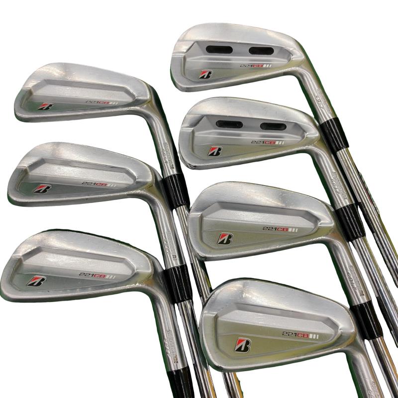 【中古】 ブリヂストン BRIDGESTONE 221CB 7S アイアン仕掛ける IR NS PRO MODUS3 TOUR120 (フレックスS) メンズ 成人男性用 右利き 右用 C価値づける ゴルフ野球クラブ