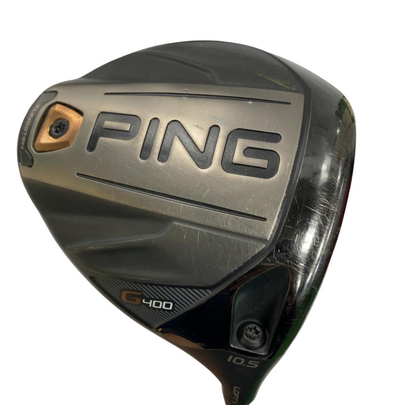 【中古】 ピン G400 10.5° ドライバー DR ATTAS CoooL 6 (フレックスSR) メンズ 男性用 右利き 右用 Cランク ゴルフクラブ