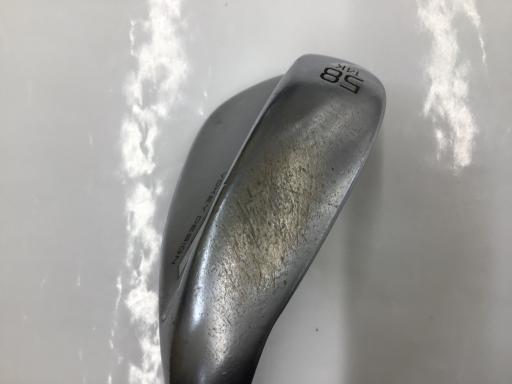 【中古】 タイトリスト VOKEY SPIN MILLED SM9 ツアークロム 58°/14°K ウェッジ WG 純正特注シャフト (フレックスS) メンズ 男性用 右利き 右用 Cランク ゴルフクラブ