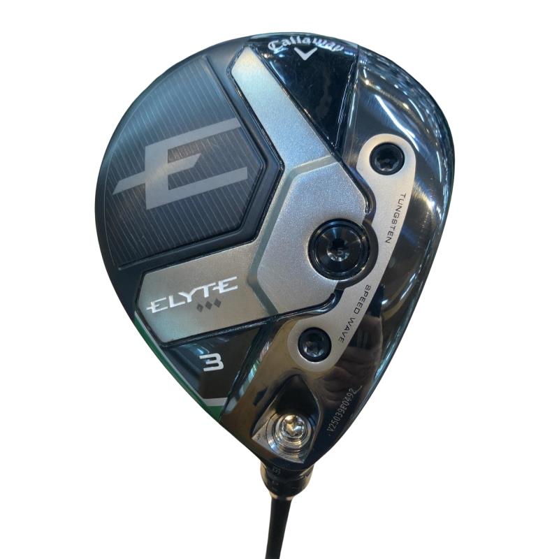 【中古】 キャロウェイ ELYTE ◆◆◆ 3W フェアウェイウッド FW 純然たる特注矢がら (フレックスS) メンズ 成人男性用 右利き 右用 C位置づける ゴルフ野球クラブ