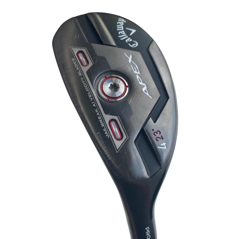 【中古】 キャロウェイ APEX PRO(2021) U4 レフティ USA ありがた味 UT リシャフト (フレックス余分の物) メンズ 成人男性用 左ぎっちょ レフティ 左用 C序列付ける ゴルフ野球クラブ