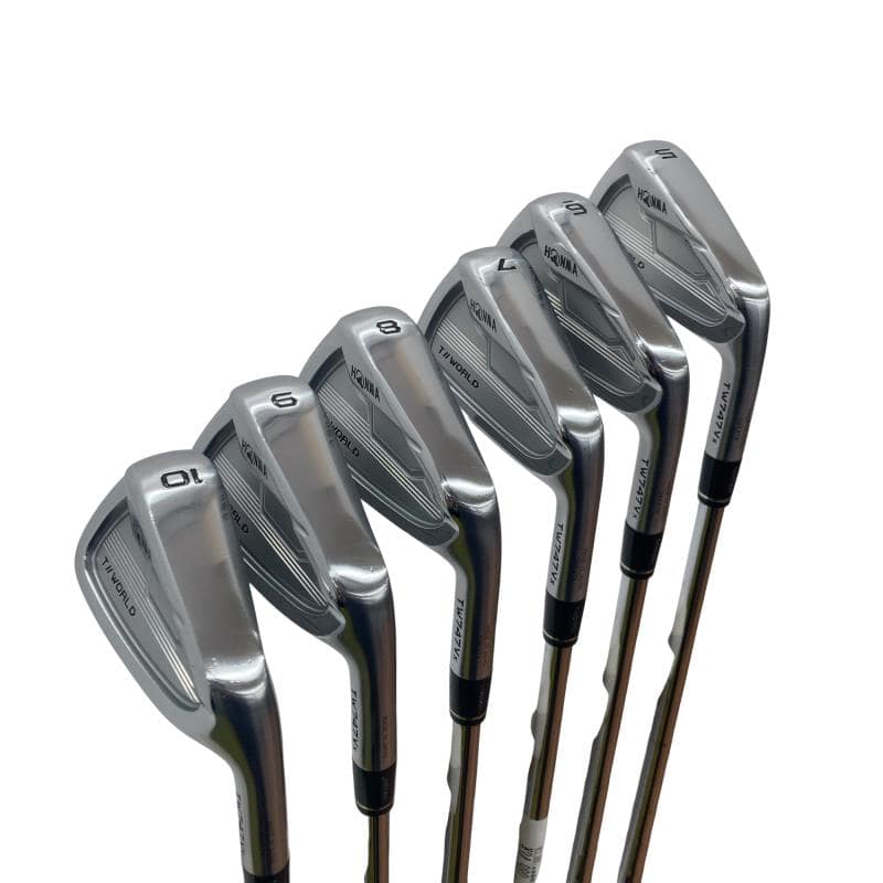 【中古】 本間ゴルフ TOUR WORLD TW747Vx 6S アイアンセット IR NS PRO MODUS3 FOR T//WORLD (フレックスS) メンズ 男性用 右利き 右用 Cランク ゴルフクラブ