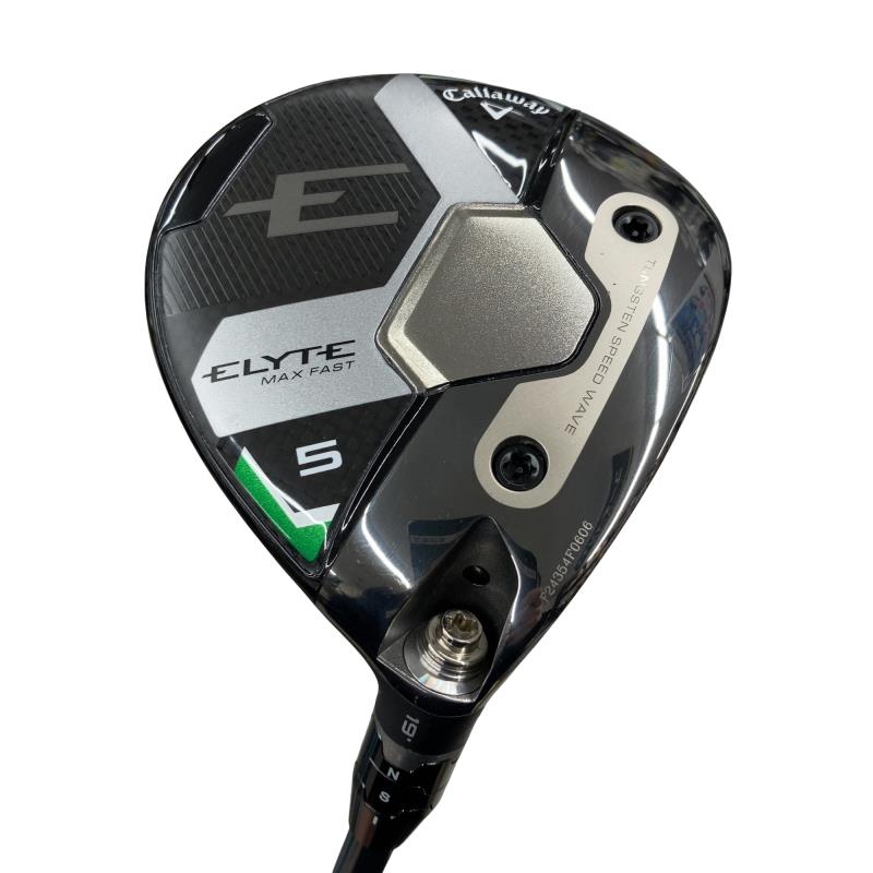 【中古】 キャロウェイ ELYTE MAX FAST 5W フェアウェイウッド FW LIN-Q GREEN 40 for CW(ELYTE FW) (フレックスR) メンズ 男性用 右利き 右用 Cランク ゴルフクラブ