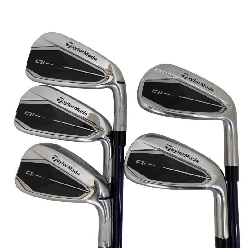 【中古】 テーラーメイド Qi 5S アイアンセット IR Diamana BLUE TM60(Qi IR) (フレックスS) メンズ 男性用 右利き 右用 Cランク ゴルフクラブ|ゴルフパートナー 中古クラブ店