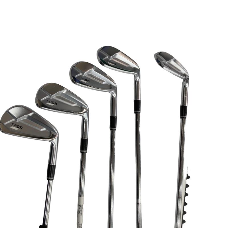 【中古】 プロギア PRGR 01(2023) 5S アイアンセット IR NS PRO MODUS3 TOUR115 (フレックスS) メンズ 男性用 右利き 右用 Cランク ゴルフクラブ|ゴルフパートナー 中古クラブ店