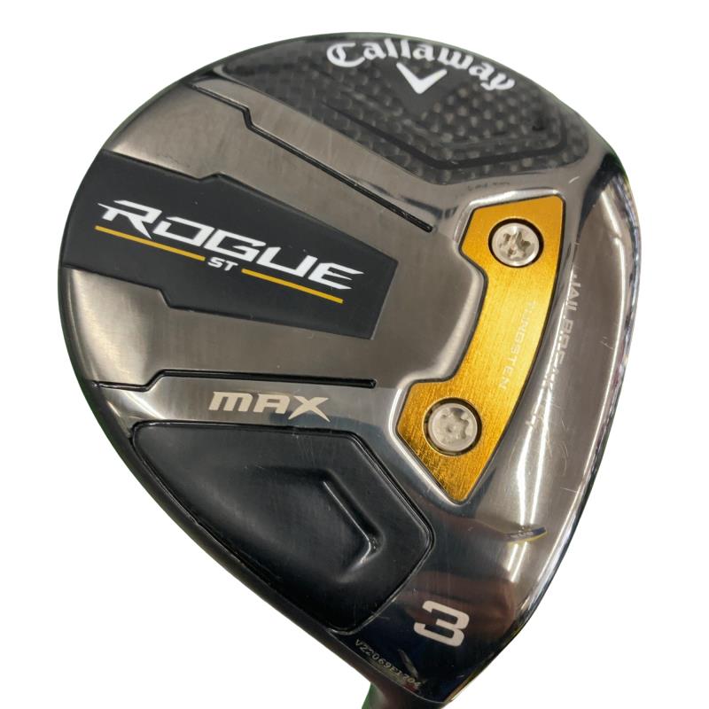 【中古】 キャロウェイ ROGUE ST MAX 3W フェアウェイウッド FW VENTUS 5 for CW(ROGUE ST FW) (フレックスR) メンズ 男性用 右利き 右用 Cランク ゴルフクラブ｜ゴルフパートナー 中古クラブ店