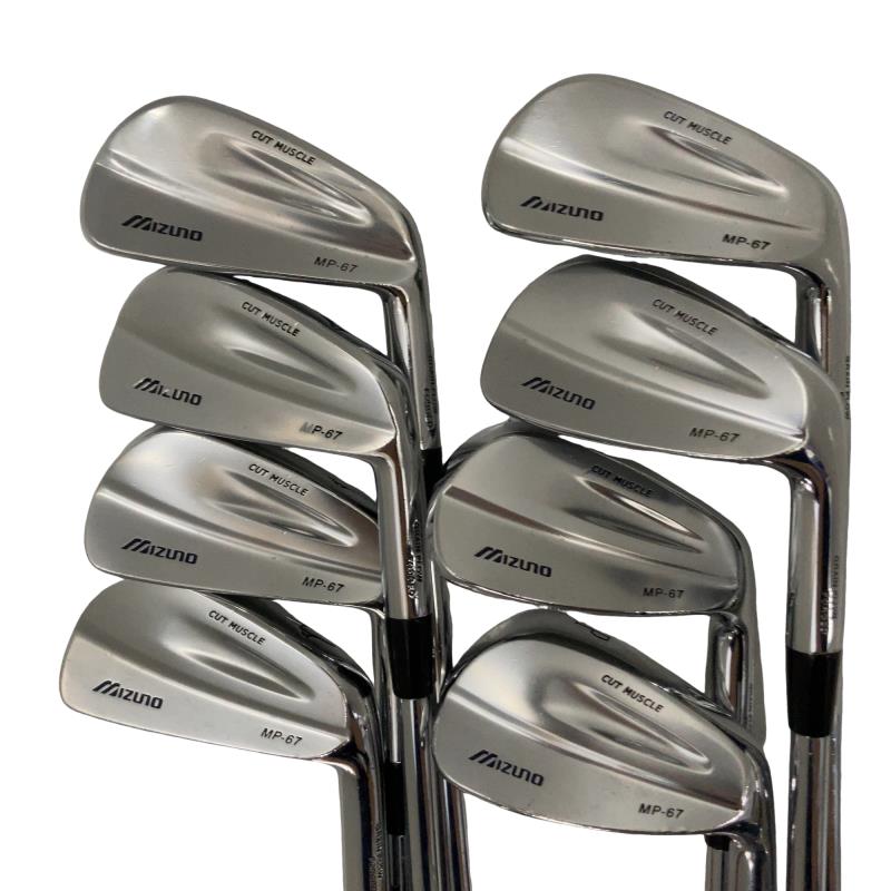 【中古】 ミズノ MP-67 8S アイアン書き割り IR Dynamic Gold (フレックスX) メンズ 成人男性用 右利き 右用 D位置づける ゴルフ野球クラブ