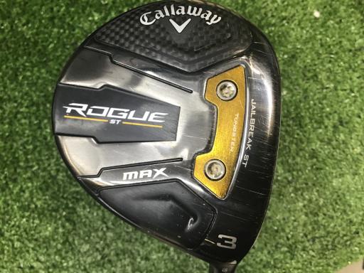 【中古】 キャロウェイ ROGUE ST MAX  3W フェアウェイウッド FW VENTUS 5 for CW(ROGUE ST FW) (フレックスR) メンズ 成人男性用 右利き 右用 C位置づける ゴルフ野球クラブ
