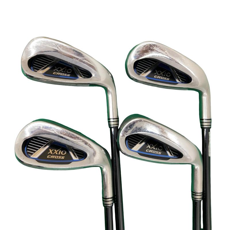 【中古】 ダンロップ XXIO CROSS 4S アイアン書き割り IR XXIO MH1000 (フレックスS) メンズ 成人男性用 右利き 右用 C序列付ける ゴルフ野球クラブ