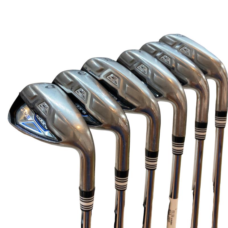 【中古】 コブラ cobra FLY-Z XL 6S アイアンセット IR 純正特注シャフト (フレックスS) メンズ 男性用 右利き 右用 Cランク ゴルフクラブ