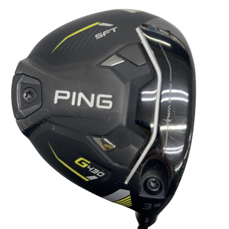 【中古】 ピン G430 SFT 3W フェアウェイウッド FW ALTA J CB BLACK(FW) (フレックスS) メンズ 男性用 右利き 右用 Cランク ゴルフクラブ
