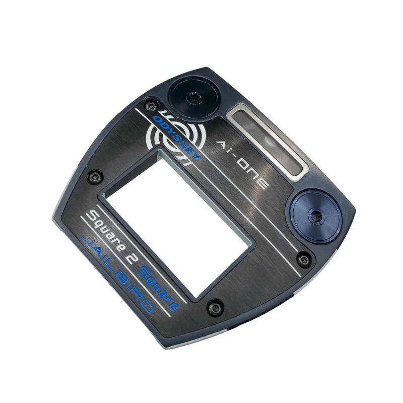 【中古】 オデッセイ Ai-ONE SQUARE 2 SQUARE JAILBIRD 34in パター PT STROKE LAB 90 スチール写真 (フレックス余分の物) メンズ 成人男性用 右利き 右用 C序列付ける ゴルフ野球クラブ スポーツ・アウトドア-パター