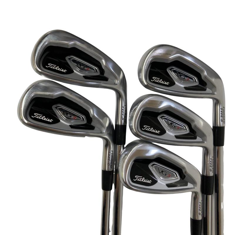 【中古】 タイトリスト Titleist VG3(2016) TYPE-D 5S アイアンセット IR NS PRO ZELOS 8 (フレックスS) メンズ 男性用 右利き 右用 Cランク ゴルフクラブ