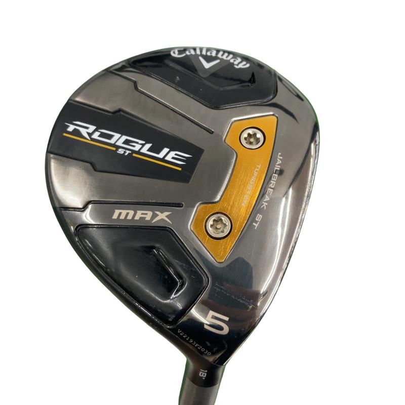 【中古】 キャロウェイ ROGUE ST MAX 5W フェアウェイウッド FW VENTUS 5 for CW(ROGUE ST FW) (フレックスR) メンズ 男性用 右利き 右用 Cランク ゴルフクラブ｜ゴルフパートナー 中古クラブ店