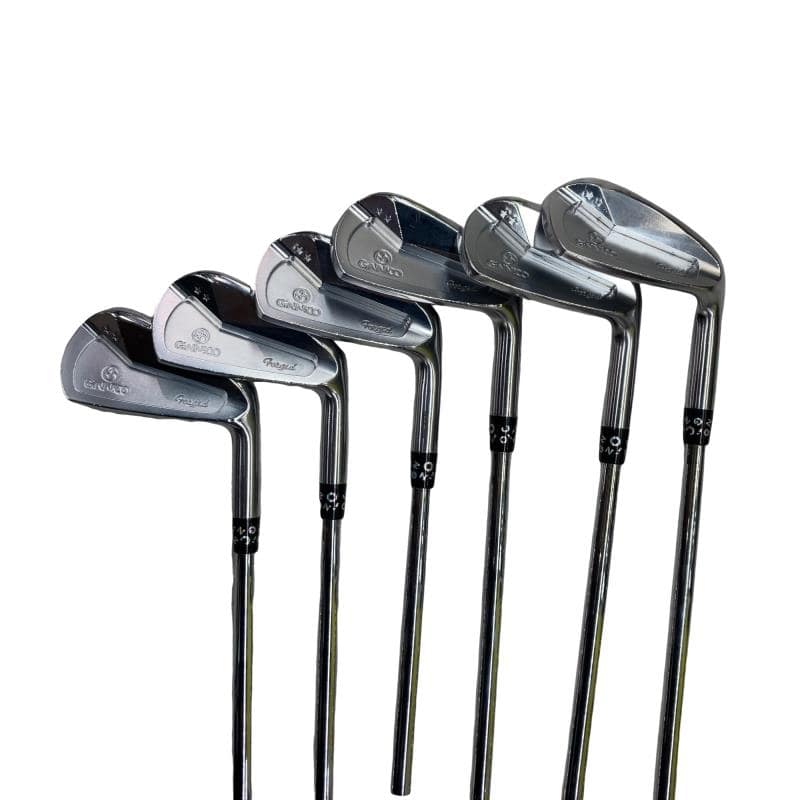 【中古】 イオンスポーツ GINNICO CB 6S アイアンセット IR 純正特注シャフト (フレックスX) メンズ 男性用 右利き 右用 Cランク ゴルフクラブ
