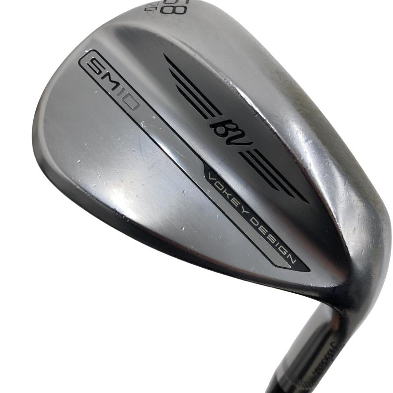 【中古】 タイトリスト VOKEY SPIN MILLED SM10 ツアークロム 58°/12°D ウェッジ WG Dynamic Gold (フレックスS) メンズ 男性用 右利き 右用 Dランク ゴルフクラブ