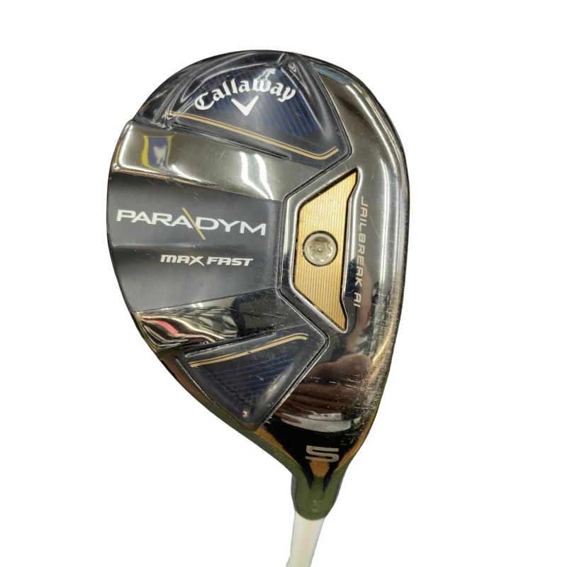 【中古】 キャロウェイ PARADYM MAX FAST U5 レディース ユーティリティ UT ELDIO 40 for CW(PARADYM UT) (フレックスL) レディース 女性用 右利き 右用 Cランク ゴルフクラブ