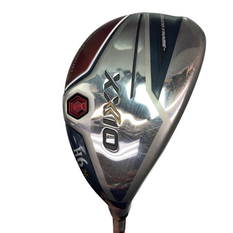 【中古】 ダンロップ XXIO(2022) H6(レッド) ユーティリティ UT XXIO MP1200(HB) レッド (フレックスR) メンズ 男性用 右利き 右用 Cランク ゴルフクラブ