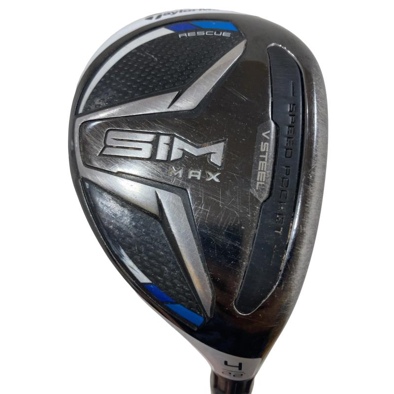【中古】 仕立て屋お手伝いさん SIM MAX U4 ありがた味 UT KBS MAX85 JP (フレックスS) メンズ 成人男性用 右利き 右用 C位置づける ゴルフ野球クラブ