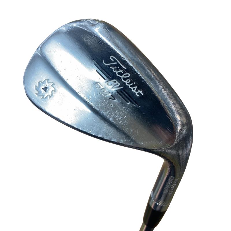 【中古】 タイトリスト VOKEY SPIN MILLED SM7 ツアークロム 52°/12°F ウェッジ WG NS PRO 950GH (フレックスS) メンズ 男性用 右利き 右用 Dランク ゴルフクラブ