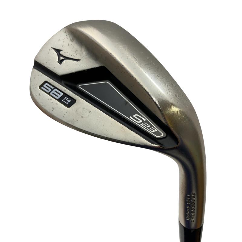 【中古】 ミズノ Mizuno S23(カッパーコバルト) 58°/14°S ウェッジ WG 純正特注シャフト (フレックスR) メンズ 男性用 右利き 右用 Cランク ゴルフクラブ