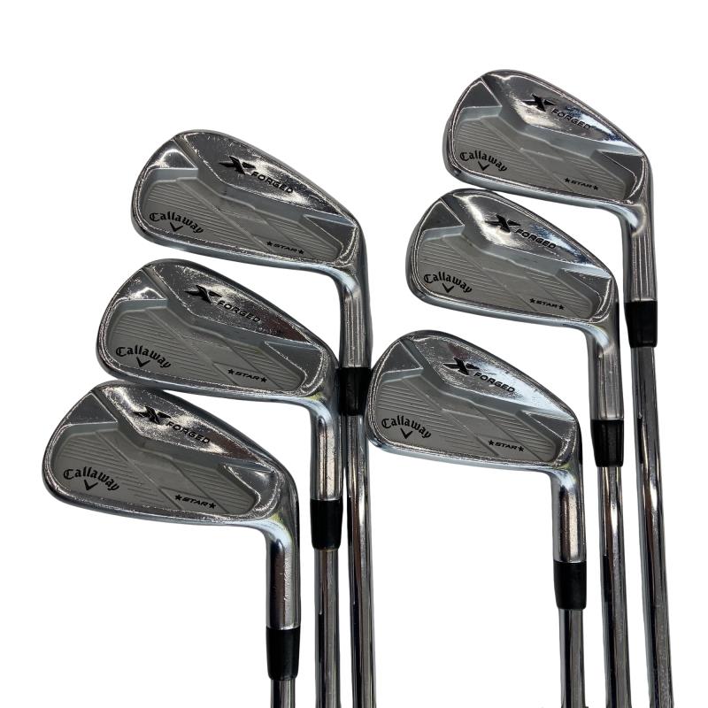 【中古】 キャロウェイ X FORGED STAR 6S アイアン書き割り IR NS PRO 950GH neo (フレックスS) メンズ 成人男性用 右利き 右用 C序列付ける ゴルフ野球クラブ