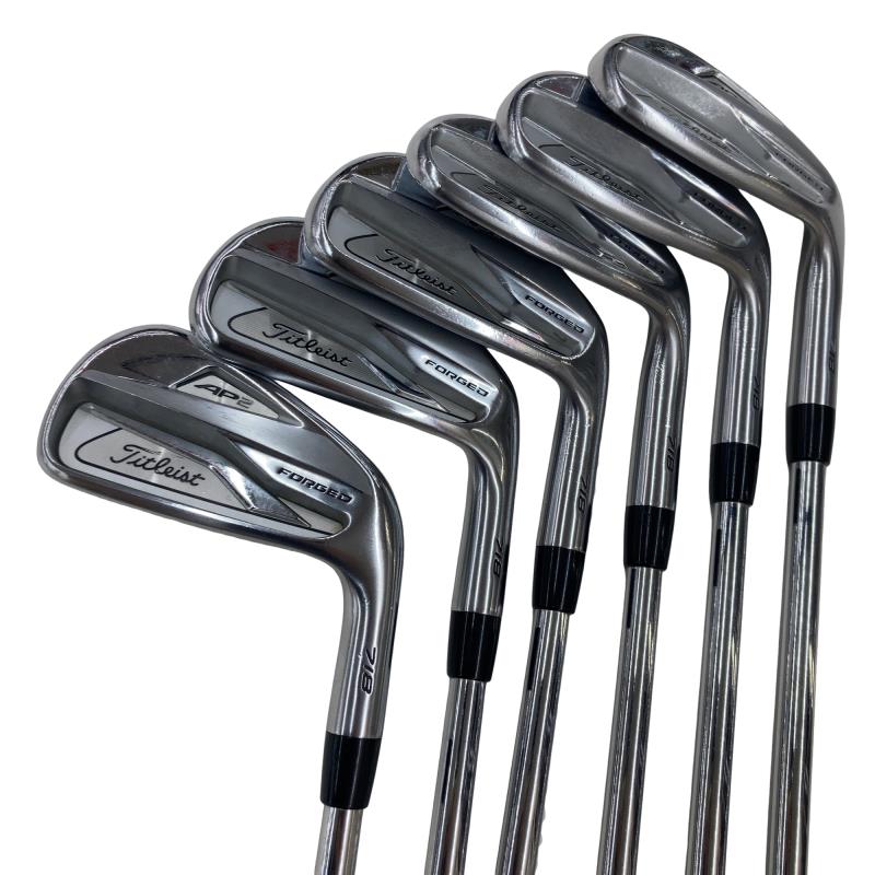 【中古】 タイトリスト Titleist AP2 718 6S アイアン仕掛ける IR NS PRO 950GH (フレックスS) メンズ 成人男性用 右利き 右用 C価値づける ゴルフ野球クラブ