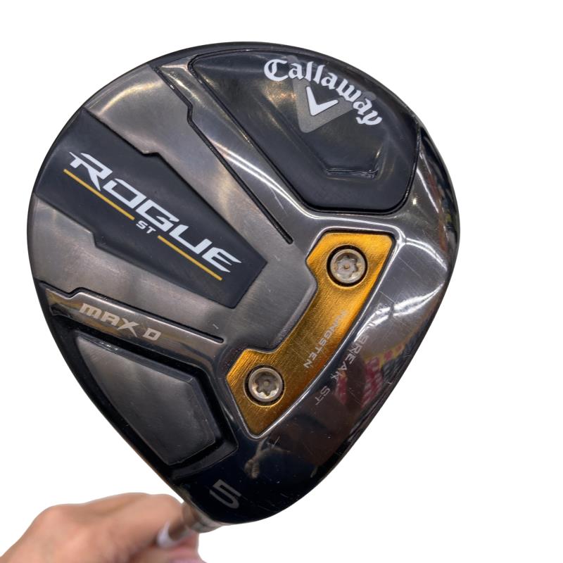 【中古】 キャロウェイ ROGUE ST MAX D 5W フェアウェイウッド FW VENTUS 5 for CW(ROGUE ST FW) (フレックスR) メンズ 男性用 右利き 右用 Cランク ゴルフクラブ